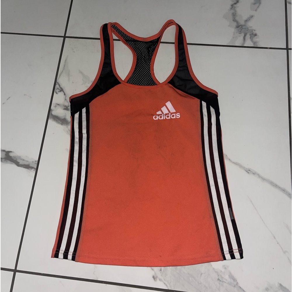 Coral Adidas Tank Top